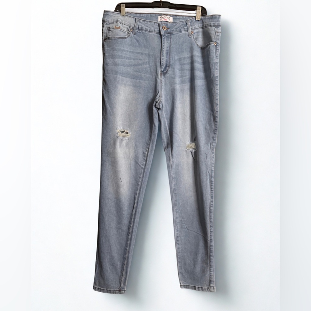 SWANK Light Blue Straight Leg Jeans